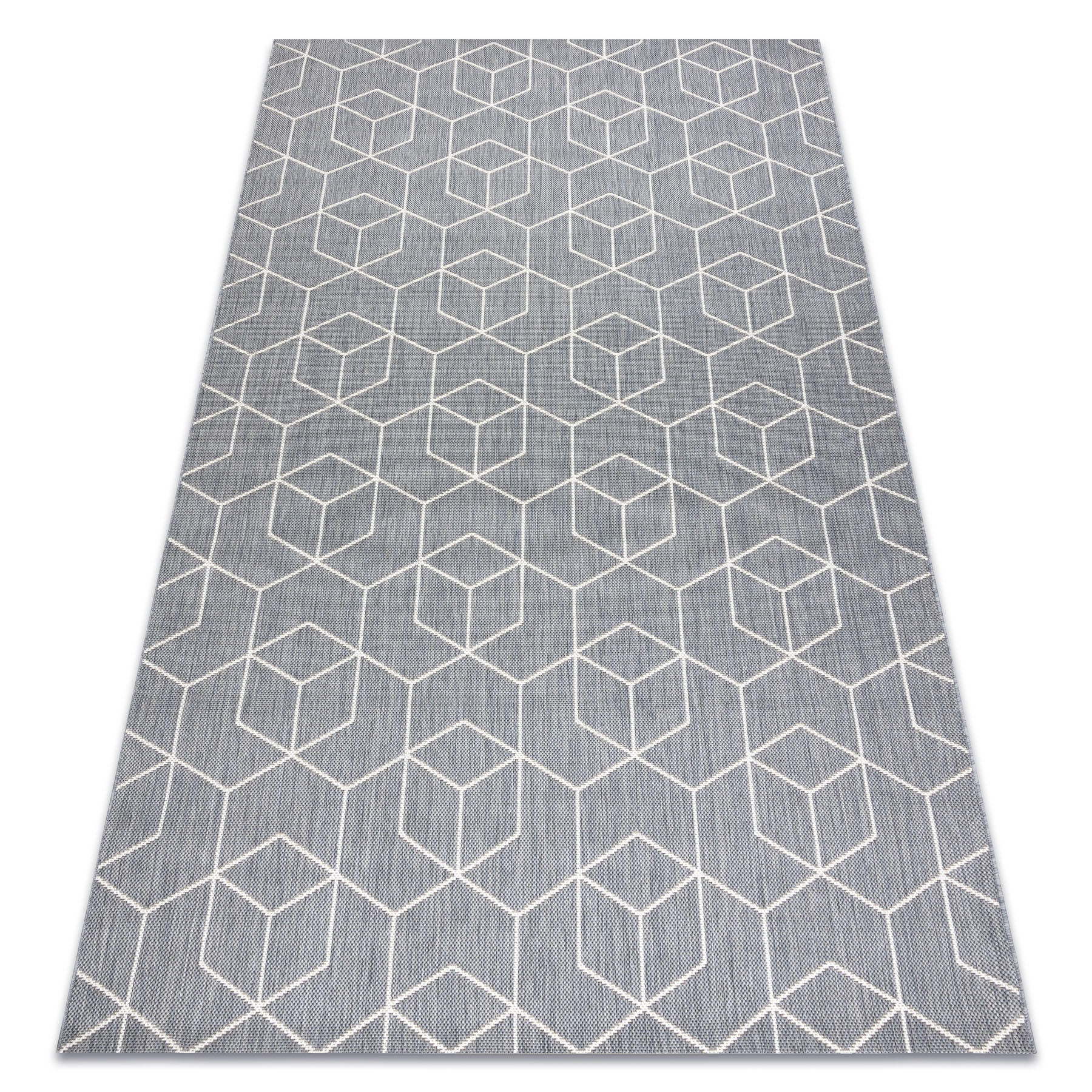 TEPPICH Flat 120/170 cm - Grau, Textil (120/170cm) - rugsX