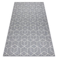 TEPPICH Flat 120/170 cm - Grau, Textil (120/170cm) - rugsX