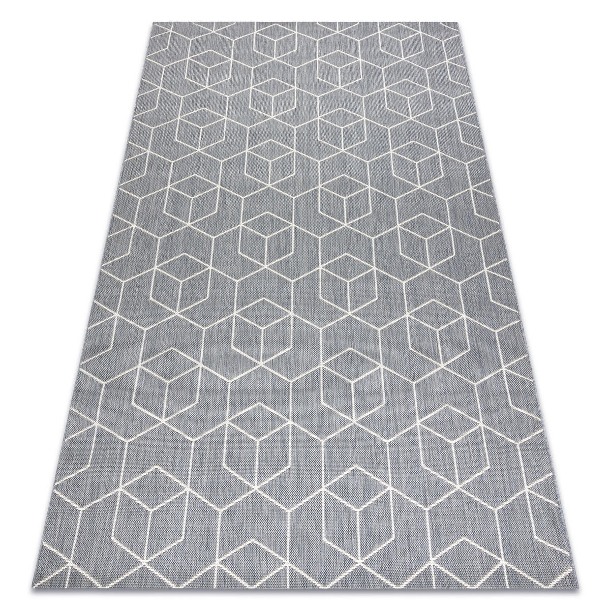 TEPPICH Flat 120/170 cm - Grau, Textil (120/170cm) - rugsX