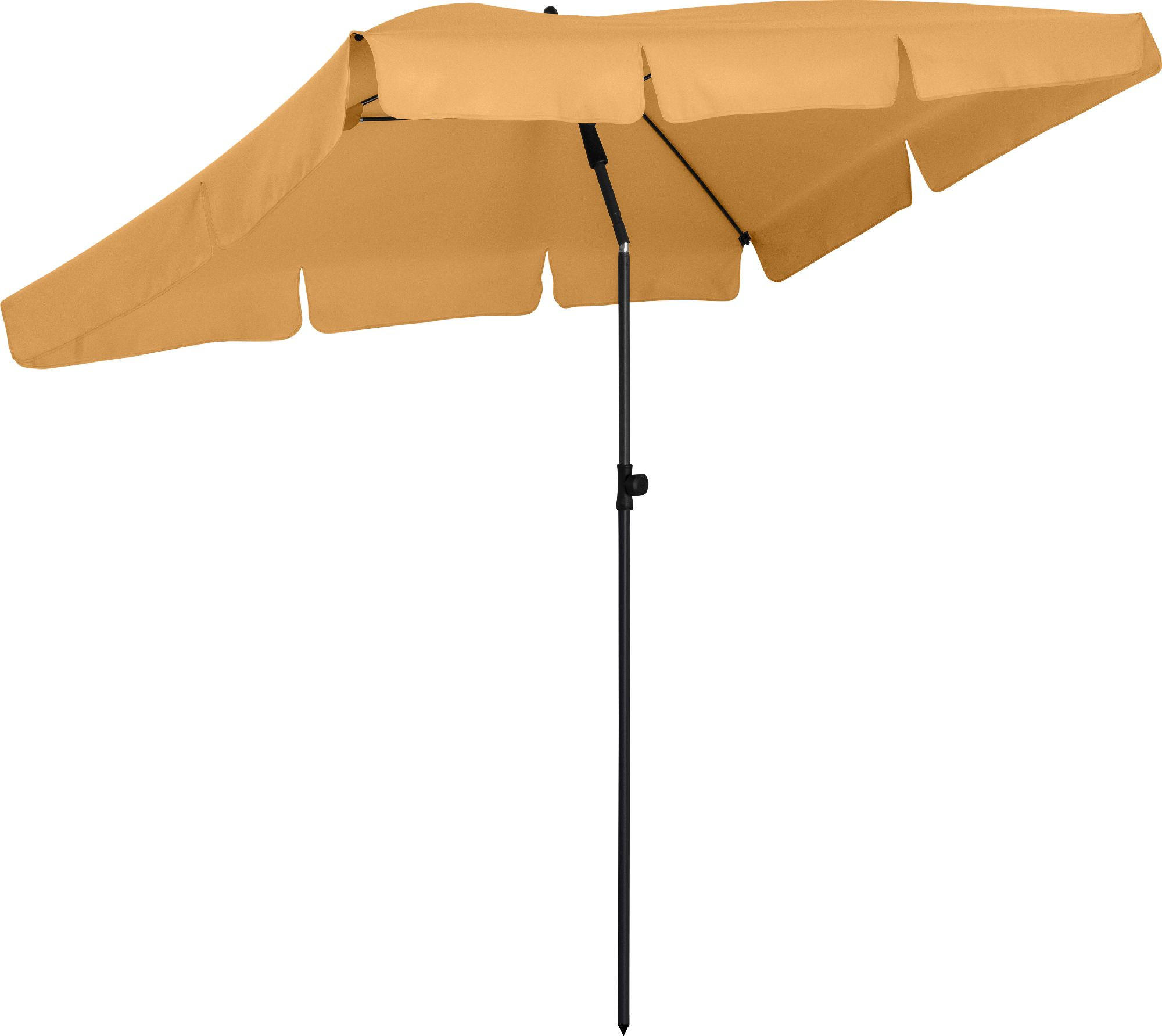 SONNENSCHIRM 122/200/126 cm - Orange, Kunststoff (200/122cm) - FARE