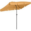 SONNENSCHIRM 122/200/126 cm - Orange, Kunststoff (200/122cm) - FARE