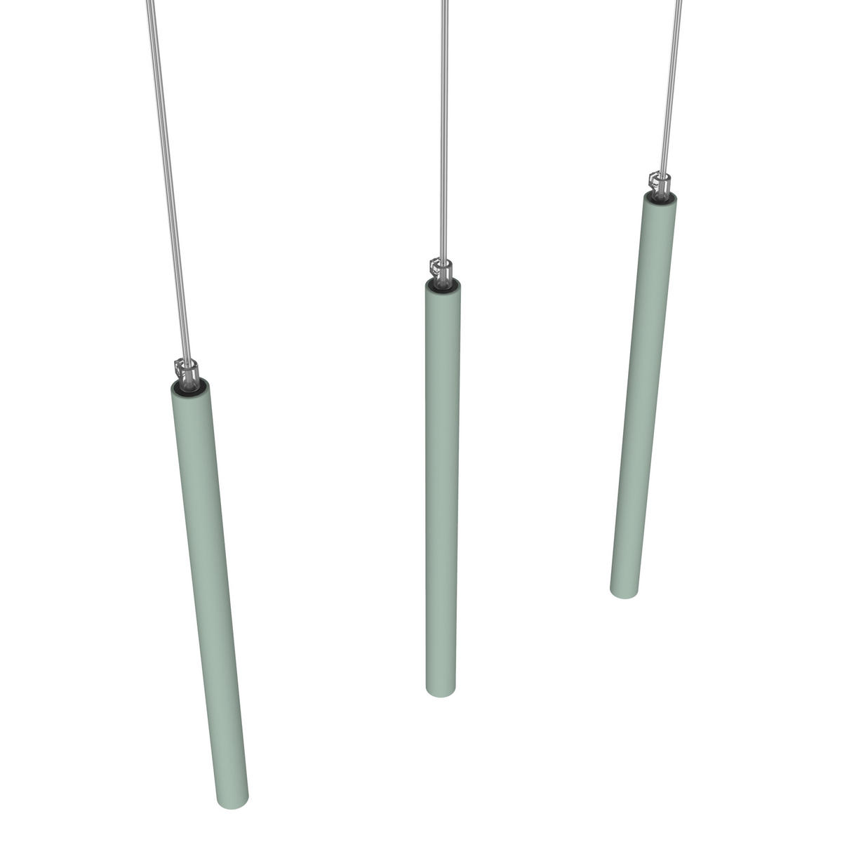 LED-HÄNGELEUCHTE - Grün, Metall (6/70/40cm) - Lumicom