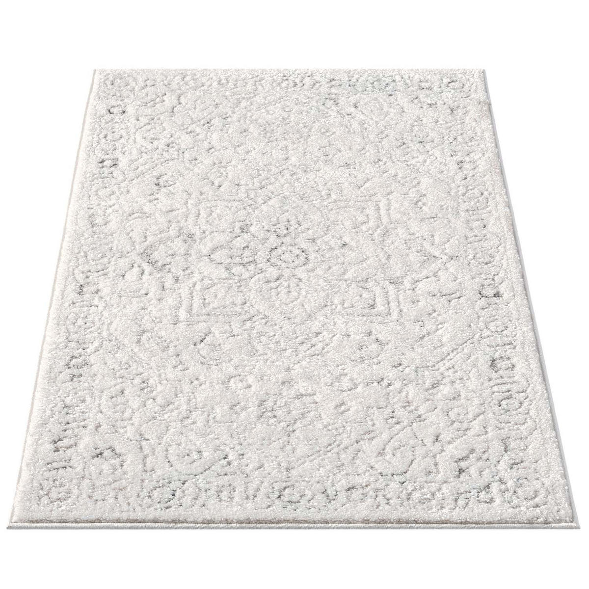 KURZFLOR-TEPPICH Lounge 0638 Creme 80x150 cm - Creme, Textil (80/150cm) - carpet city