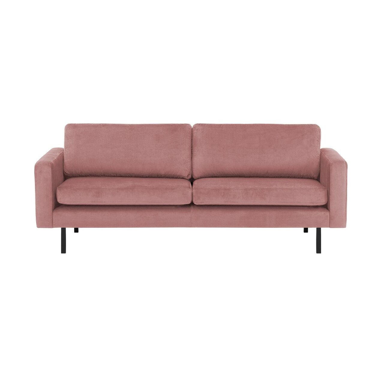 DREISITZER-SOFA Lioni-Kronos 29 - Rosa, Holz/Textil (200/84/94cm)