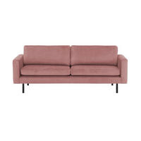 DREISITZER-SOFA Lioni-Kronos 29 - Rosa, Holz/Textil (200/84/94cm)