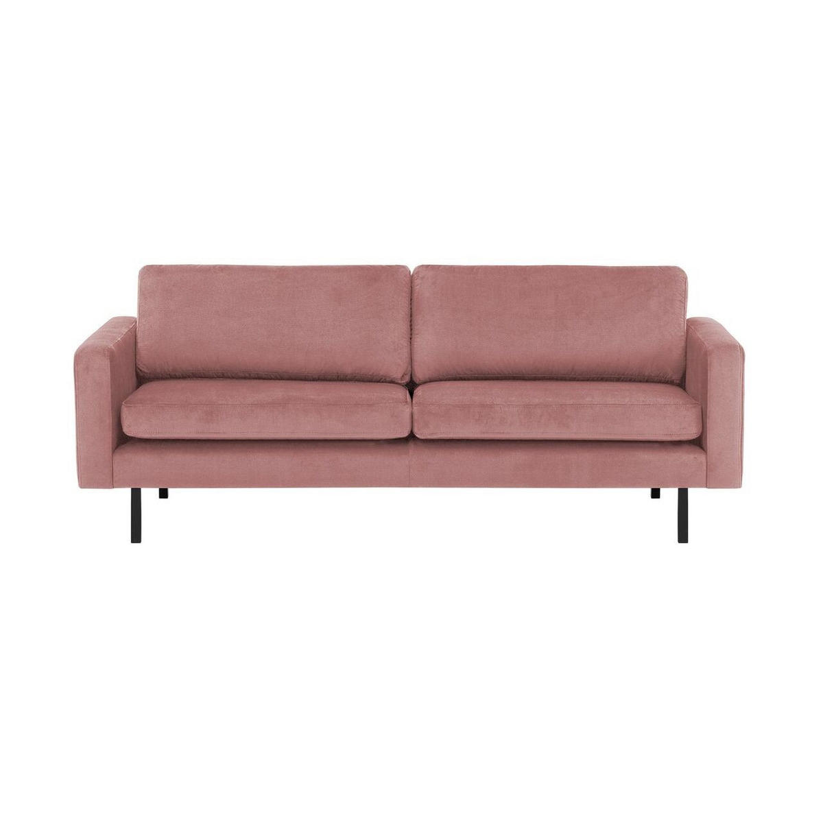 DREISITZER-SOFA Lioni-Kronos 29 - Rosa, Holz/Textil (200/84/94cm)