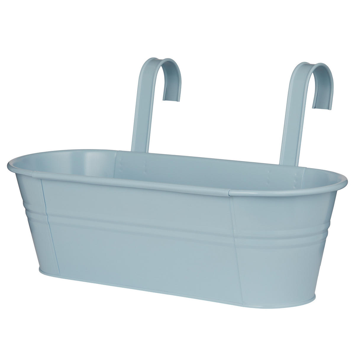 HÄNGETOPF Zinc - Hellblau, Metall (15cm) - Butlers