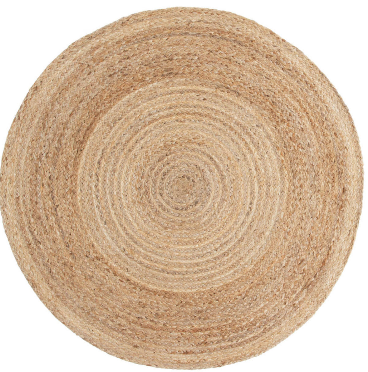 TEPPICH modern rund Naturfaser ALBERTO Beige 200 x 200 cm - Beige, Naturmaterialien (200/200cm) - Novatrend