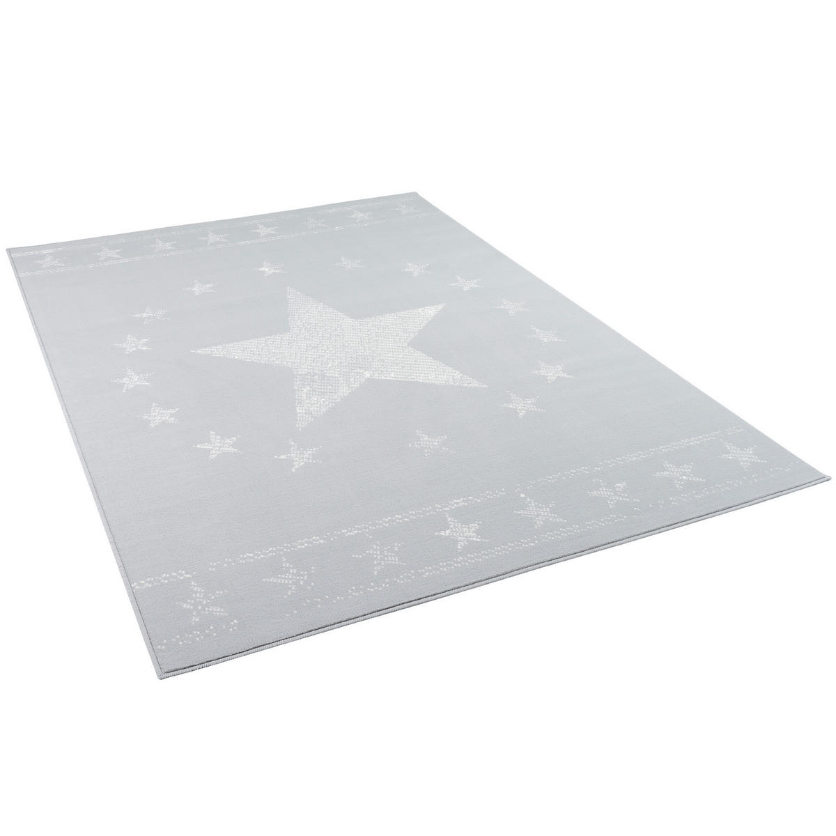 KINDER UND JUGEND TEPPICH TRENDLINE MODERN STARS - Grau, Textil (120/170cm) - Pergamon