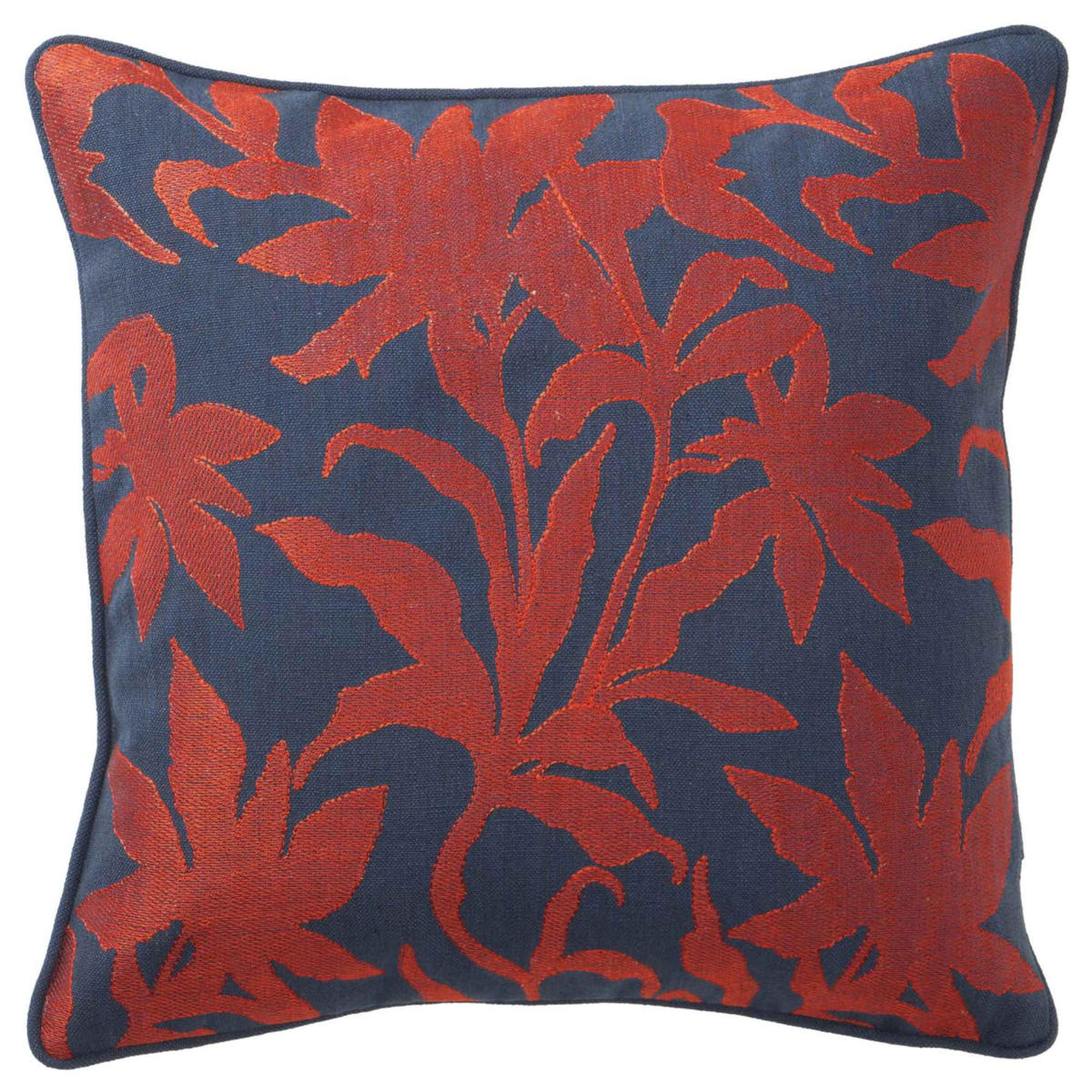 KISSENHÜLLE TENDRIL - Dunkelblau, Textil (40/40cm) - Sportalm Kitzbühel