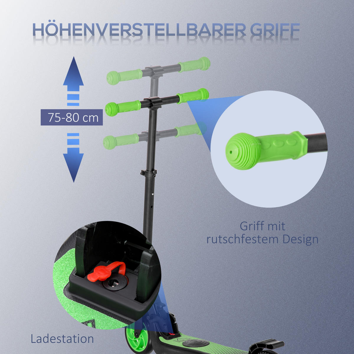 SONSTIGES Outdoor-Spielzeug Grün 71,0/36,5/80,0 - Grün, Kunststoff (36.5/71cm)