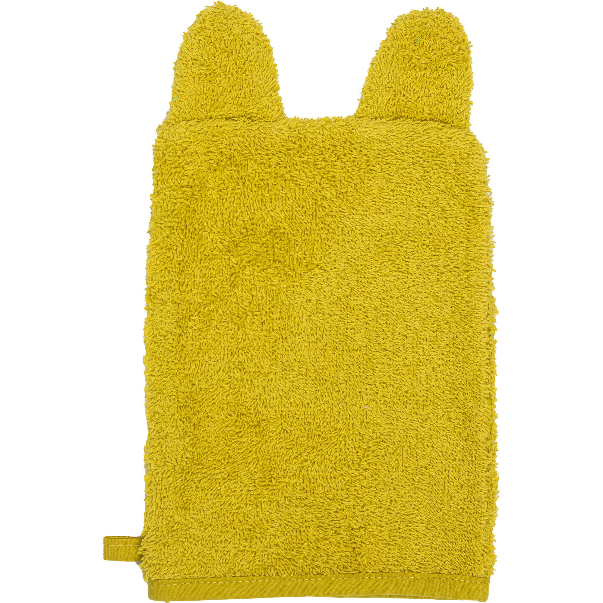 WASCHHANDSCHUHE FLIPS DER BÄR APFEL - Gelb, Textil (16/23cm) - Smithy