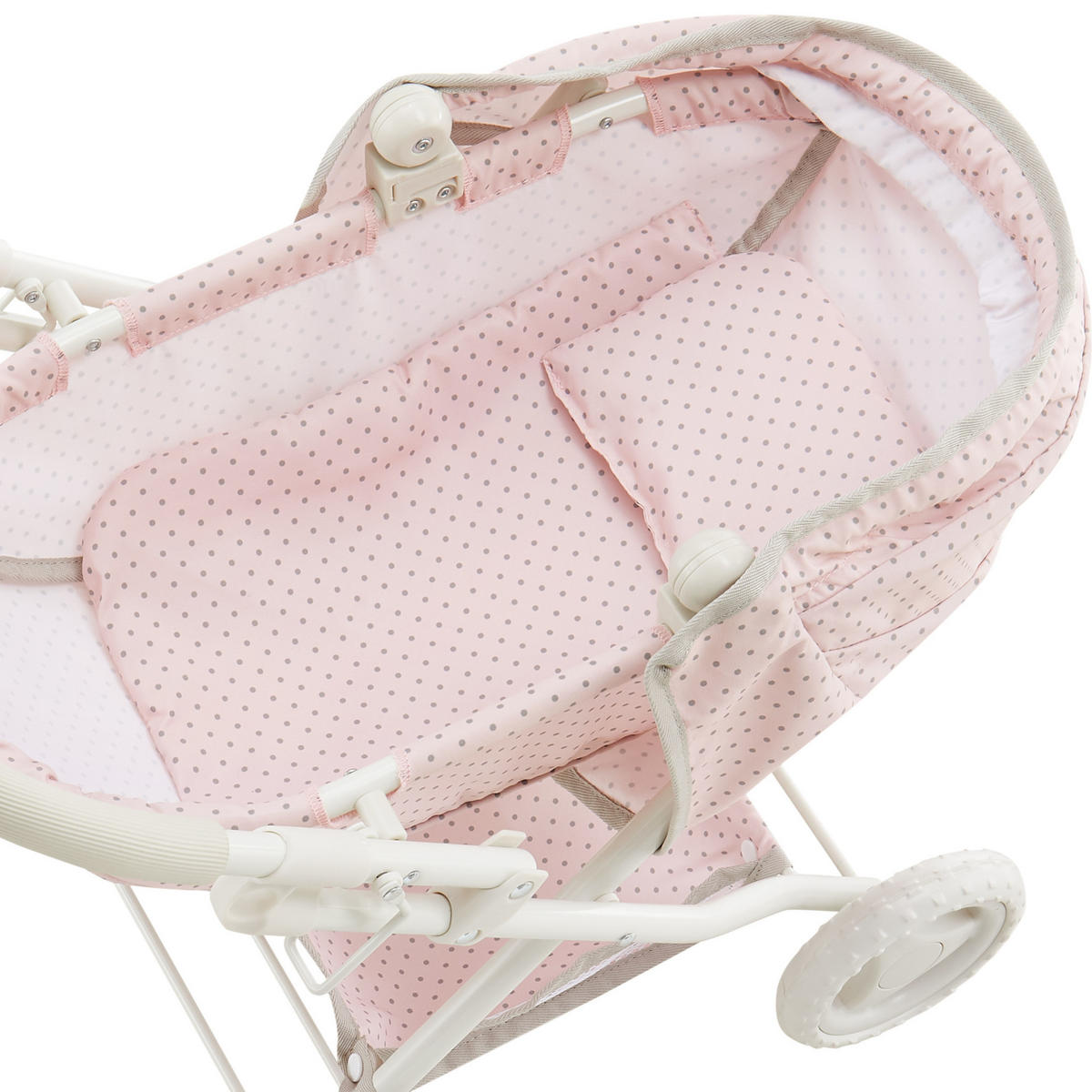 PUPPENWAGEN, Rosa, 65cm - Pink, Holzwerkstoff (58/65/35cm) - Teamson Kids