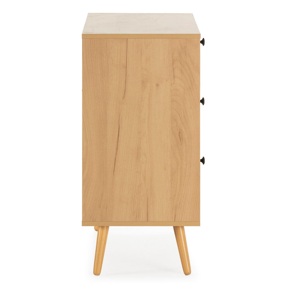KOMMODE 80/77/39 Bella Eiche - Honigeiche, Holzwerkstoff (80/77/39cm)