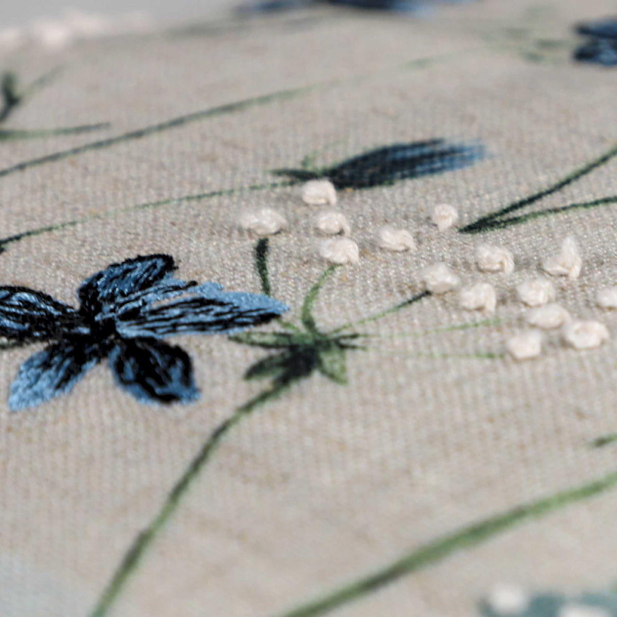 KISSENHÜLLE HERBARIUM - Multicolor, Textil (45/45cm) - Schöner Wohnen
