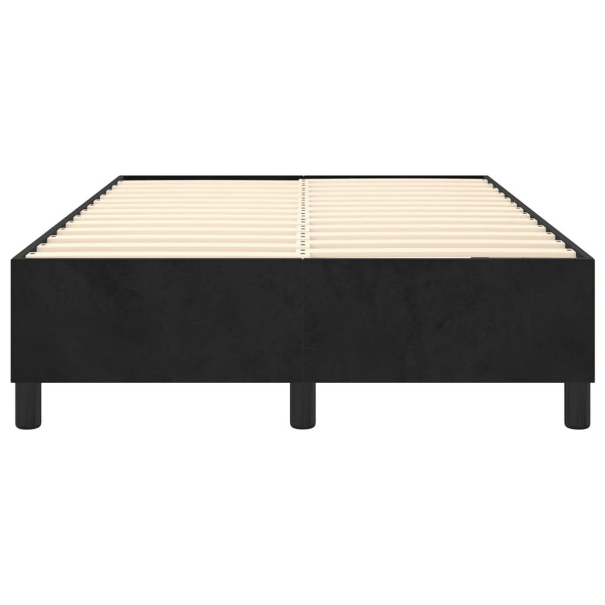 POLSTERBETT Rackley 120/203 cm - Schwarz, Holzwerkstoff (120/200cm) - Nettlife