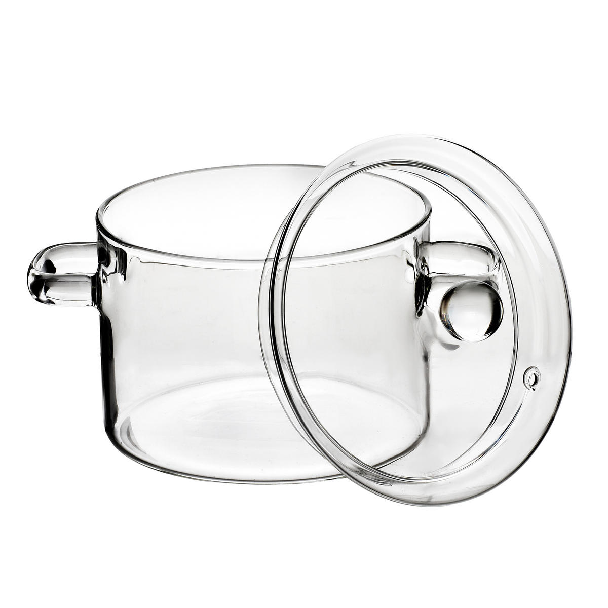 TOPF Peter Transparent 21/15/16 cm Glas - Transparent, Glas (21/15/16cm) - Mondex