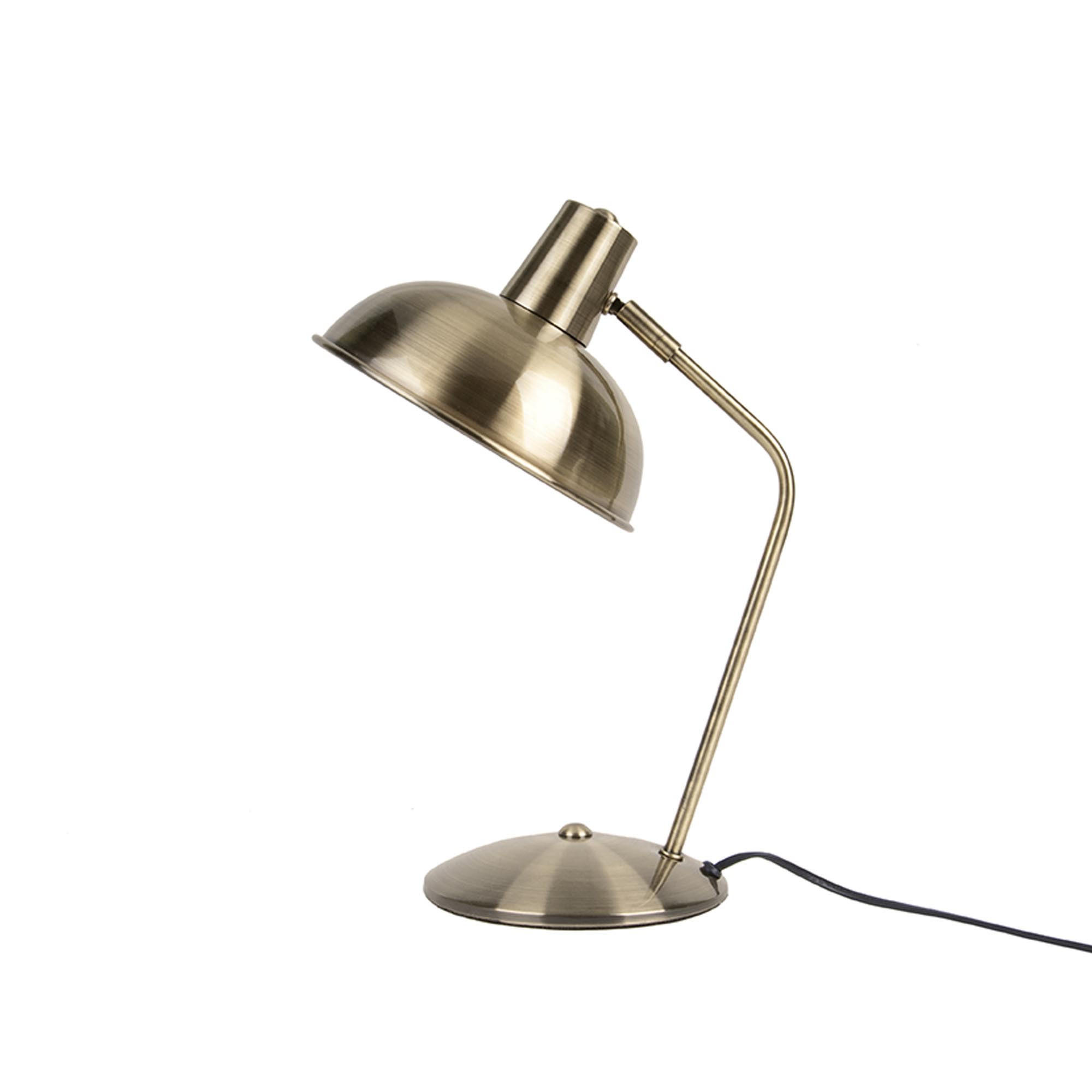 TISCHLAMPE Hood 26/20/38 cm - Goldfarben, Metall (26/20/38cm) - Leitmotiv