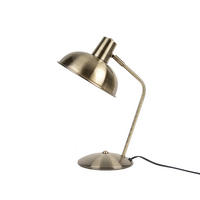 TISCHLAMPE Hood 26/20/38 cm - Goldfarben, Metall (26/20/38cm) - Leitmotiv