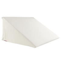 KEILKISSENBEZUG Basic 100% Baumwolle weiß 62/49/30 cm - Weiß, Textil (62/49cm) - beties Heimtextil