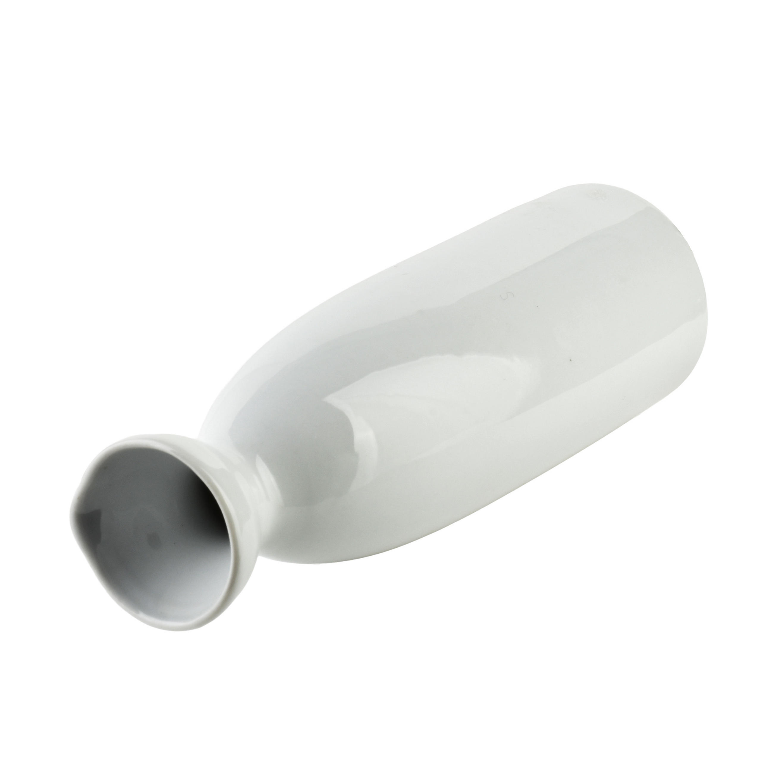 ÖLFLASCHEN Basic weiß 4/5,5/17,5 cm Porzellan - Weiß, Keramik (5.5/17.5/4cm) - Mondex