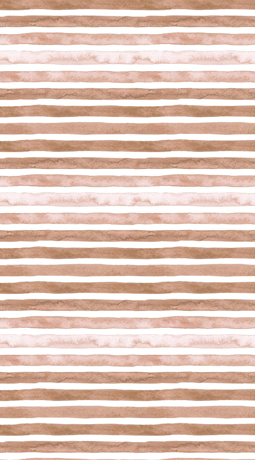 VERDUNKELUNGSROLLO 100x180 cm Braun bemalte Streifen - Braun, Textil (100/180cm) - TULUP