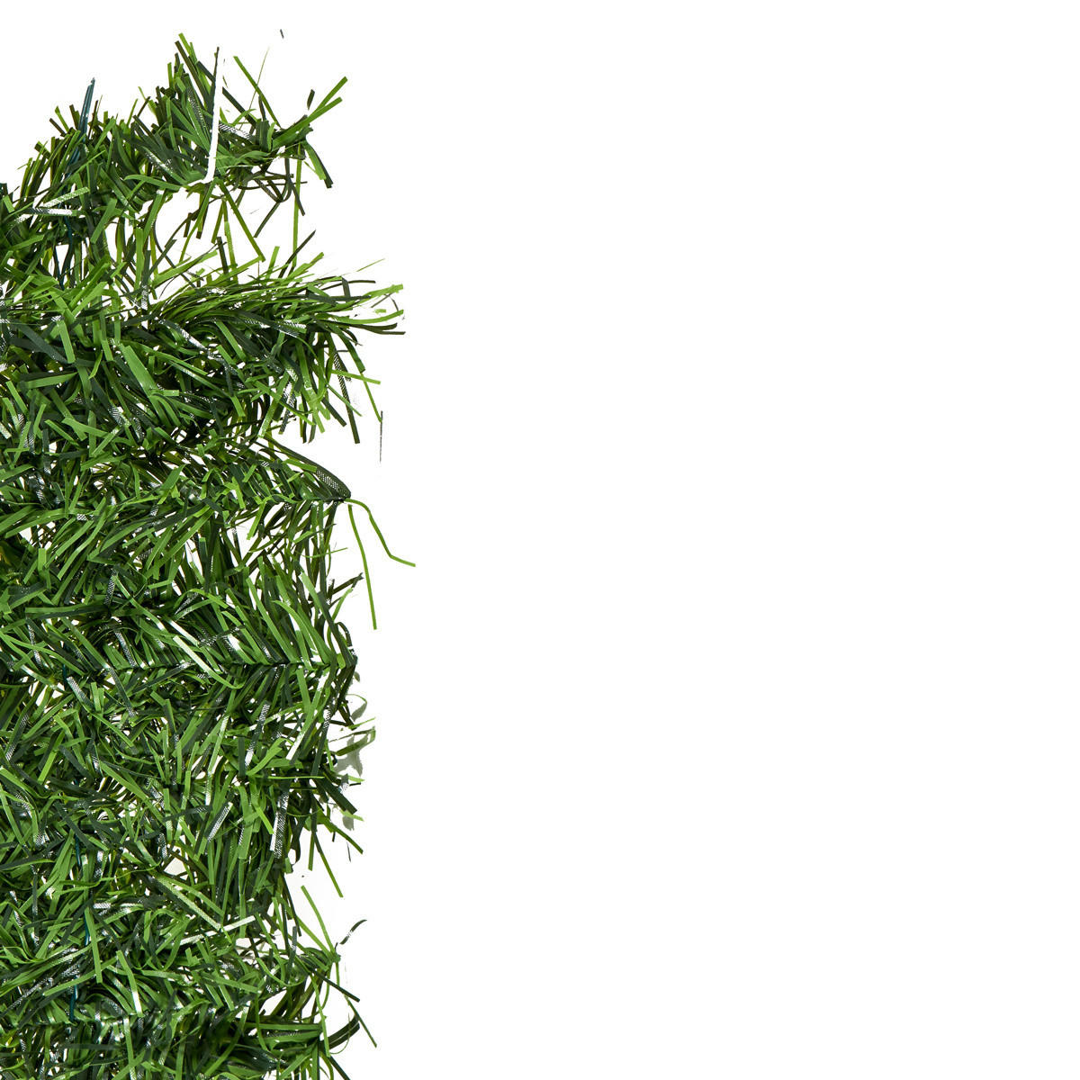 KÜNSTLICHE HECKE Balkon 1/3 m - Grün, Kunststoff (3cm) - Ibergarden