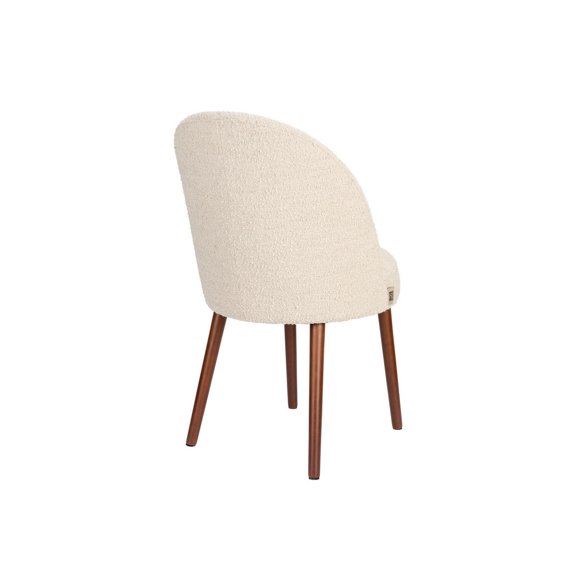 ESSZIMMERSTUHL Barbara Bouclé Beige - 2 er Set - Beige, Kunststoff (50/84.5/60.5cm) - Dutchbone