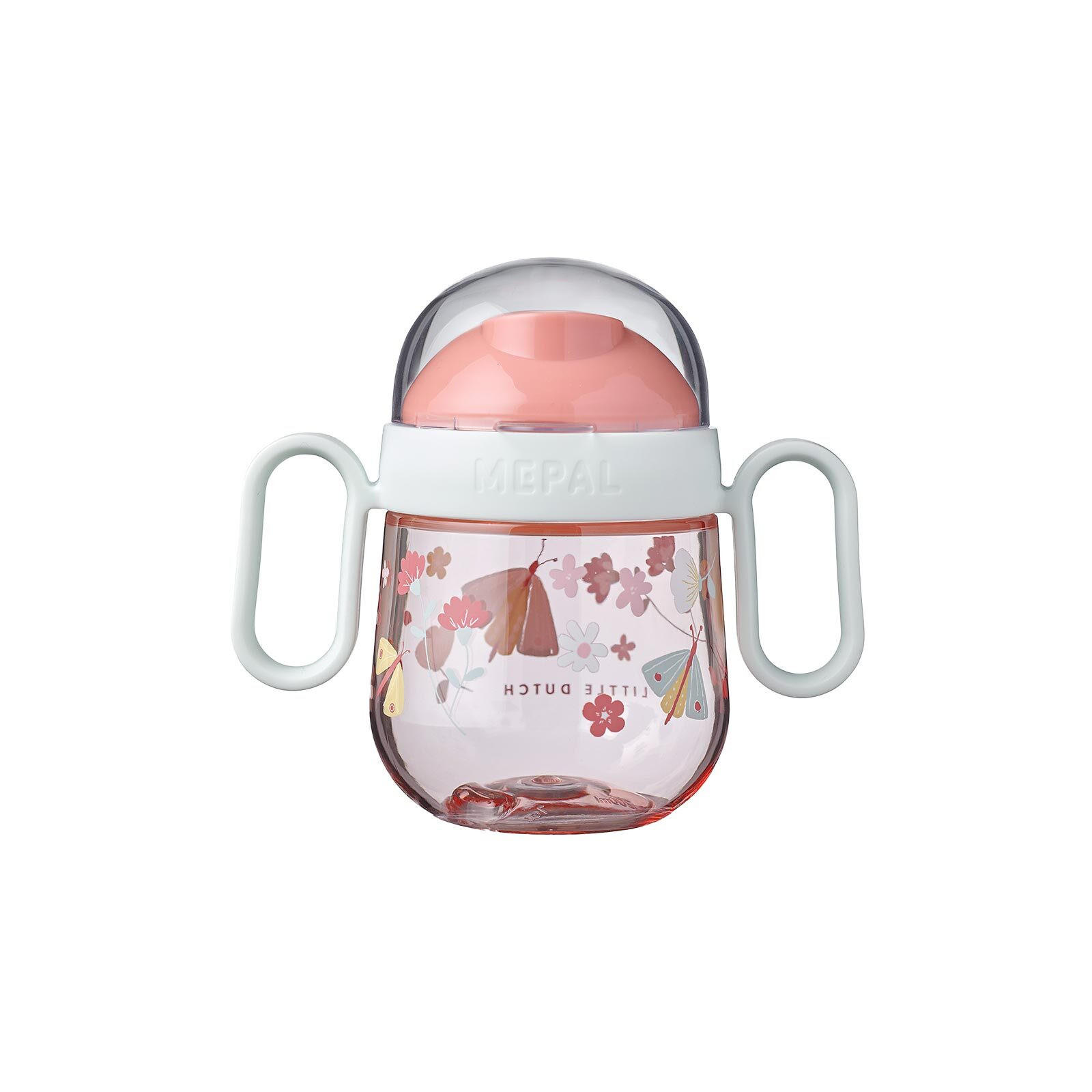 ANTITROPF-TRINKLERNBECHER 2.0 Mio Flowers & Butterflies 200 ml - Rosa, Kunststoff (0.2L) - Mepal