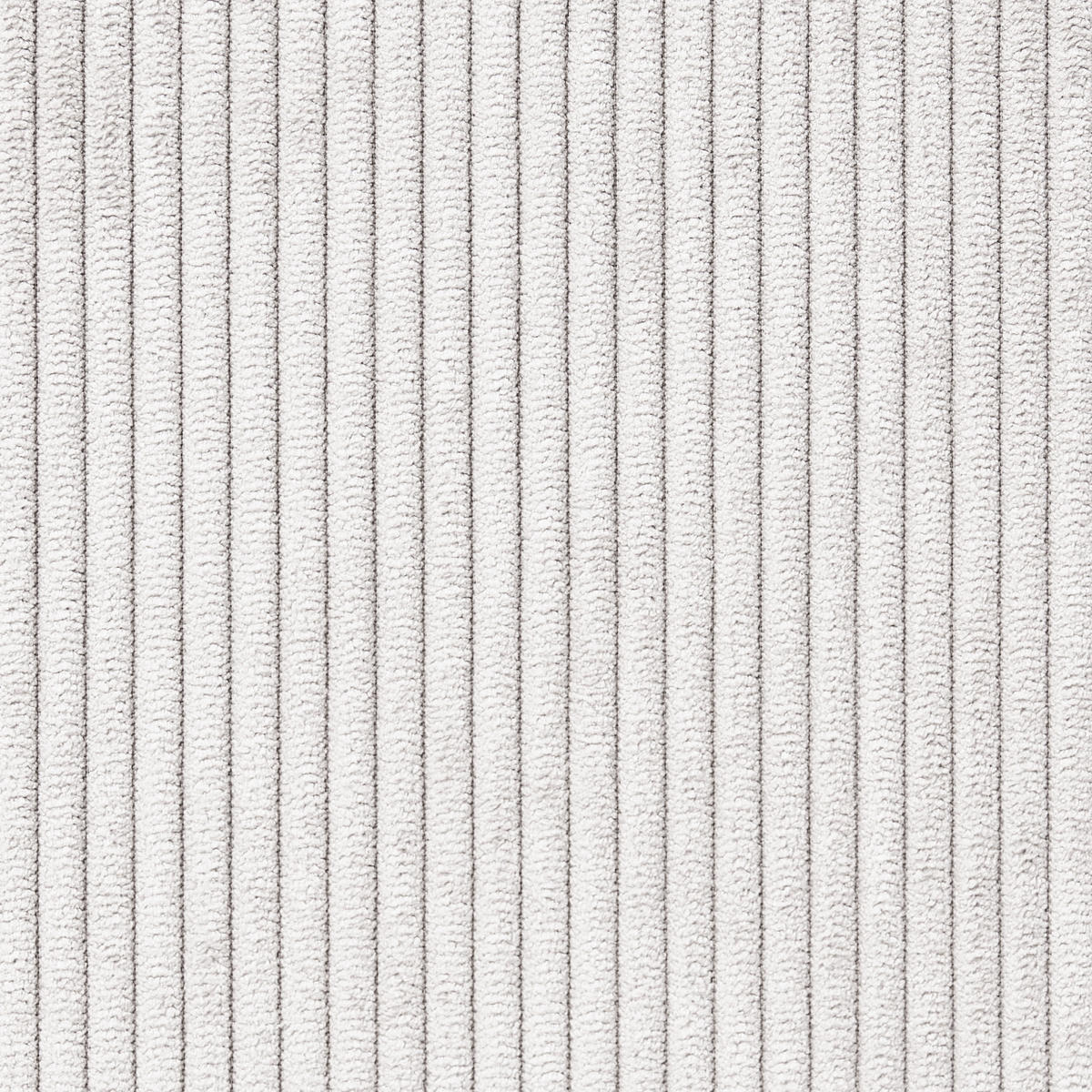 ECKMODUL Cord Cremeweiß linksseitig Ardal - Creme, Textil (120/68/120cm) - Beliani