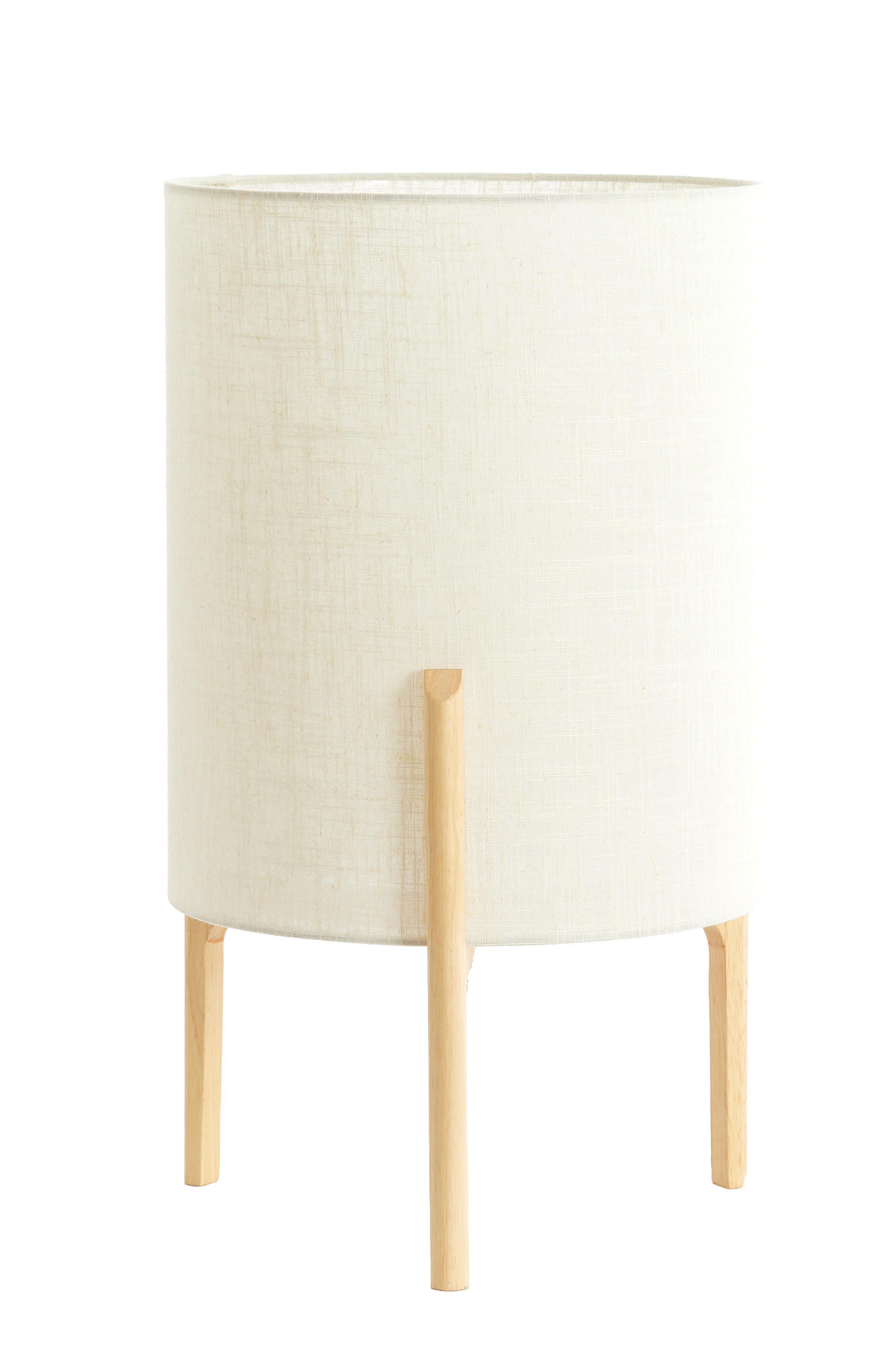 TISCHLAMPE Litto Braun Ø35/58 cm - Braun, Holz (35/35/58cm) - Light & Living