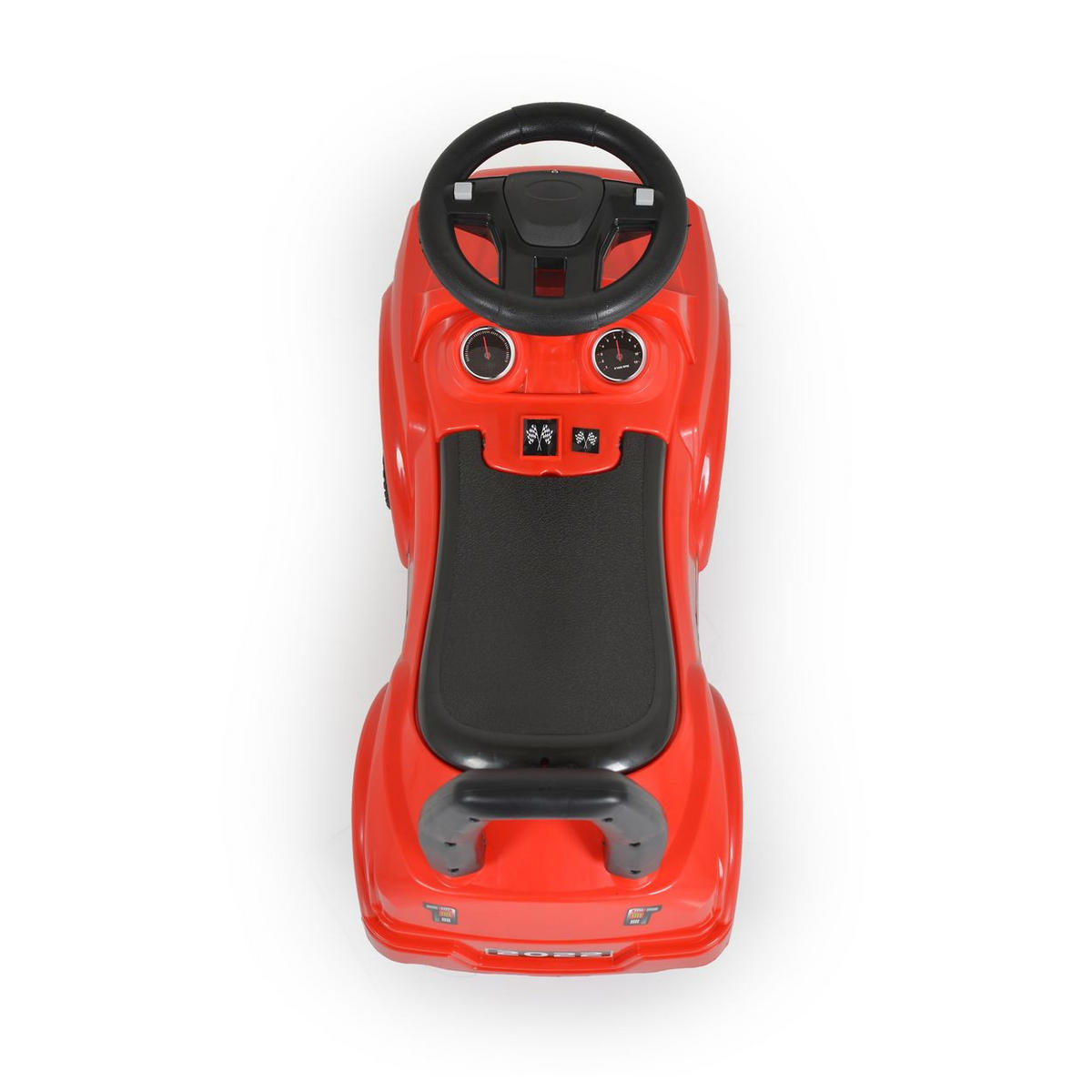 RUTSCHER Orlando Musik rot Lichter Staufach Kunststoffreifen ab 1 Jahr - Rot, Kunststoff (62/26/40cm) - Moni