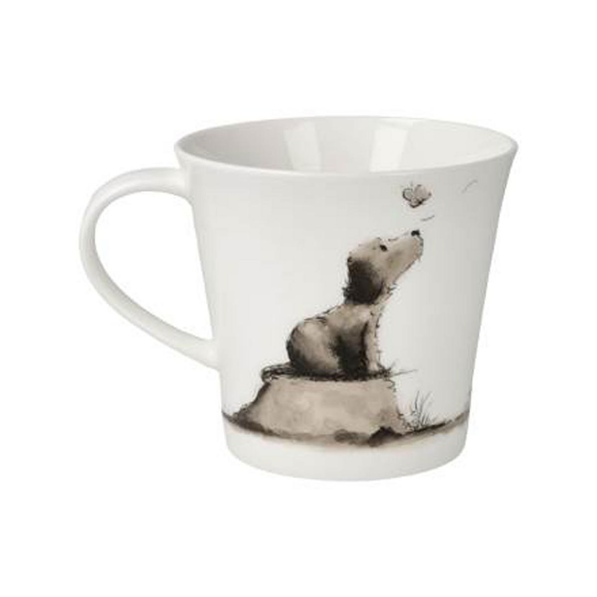TEETASSE Peter Schnellhardt - Wir gehören zusammen, Fine Bone China - Multicolor, Keramik (0.35L) - Goebel