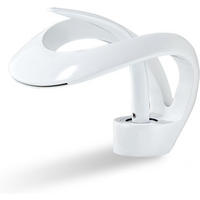 WASCHTISCHARMATUR Standard Weiß - Weiß, Metall (9/15/5cm) - Beaface