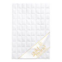 SOMMERBETTDECKE MARIE Entendaunen leicht - Weiß, Naturmaterialien/Textil (135/200cm) - Goldmarie 
