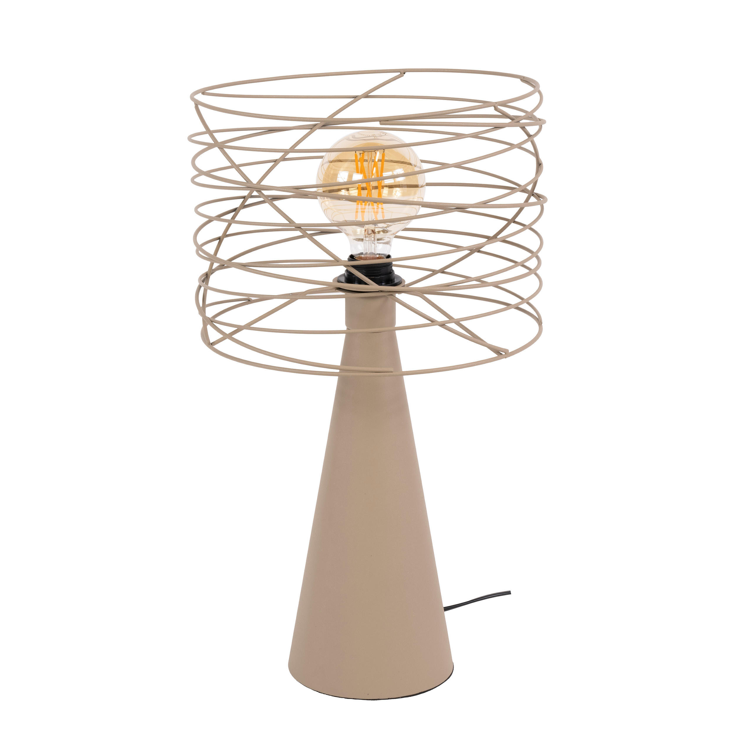 Hoyz Collection Tischleuchte Beige 30x52x30 cm