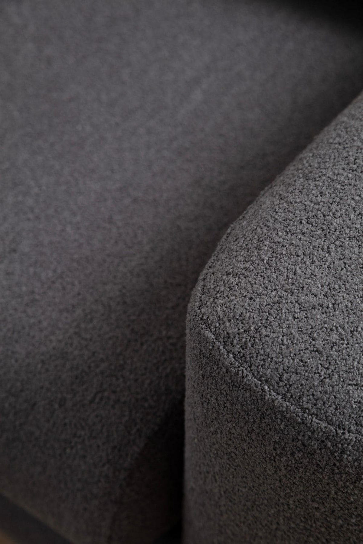 ECKSOFA mit losen Rückenkissen - Schwarz/Grau, Holz/Kunststoff (290/165cm) - myHomelando