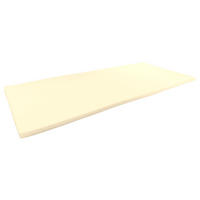 VISCO TOPPER ohne Bezug 100/200 cm - 4cm Höhe - Gelb, Textil (100/200cm) - AM Qualitätsmatratzen