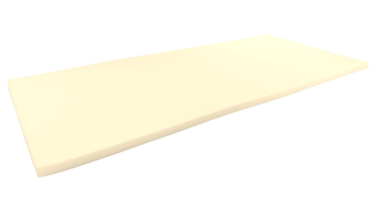 VISCO TOPPER ohne Bezug 100/200 cm - 4cm Höhe - Gelb, Textil (100/200cm) - AM Qualitätsmatratzen