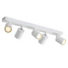 STRAHLER Roger 5-flammig 55/3/14 cm - Weiß, Metall (55/3/14cm) - Nettlife