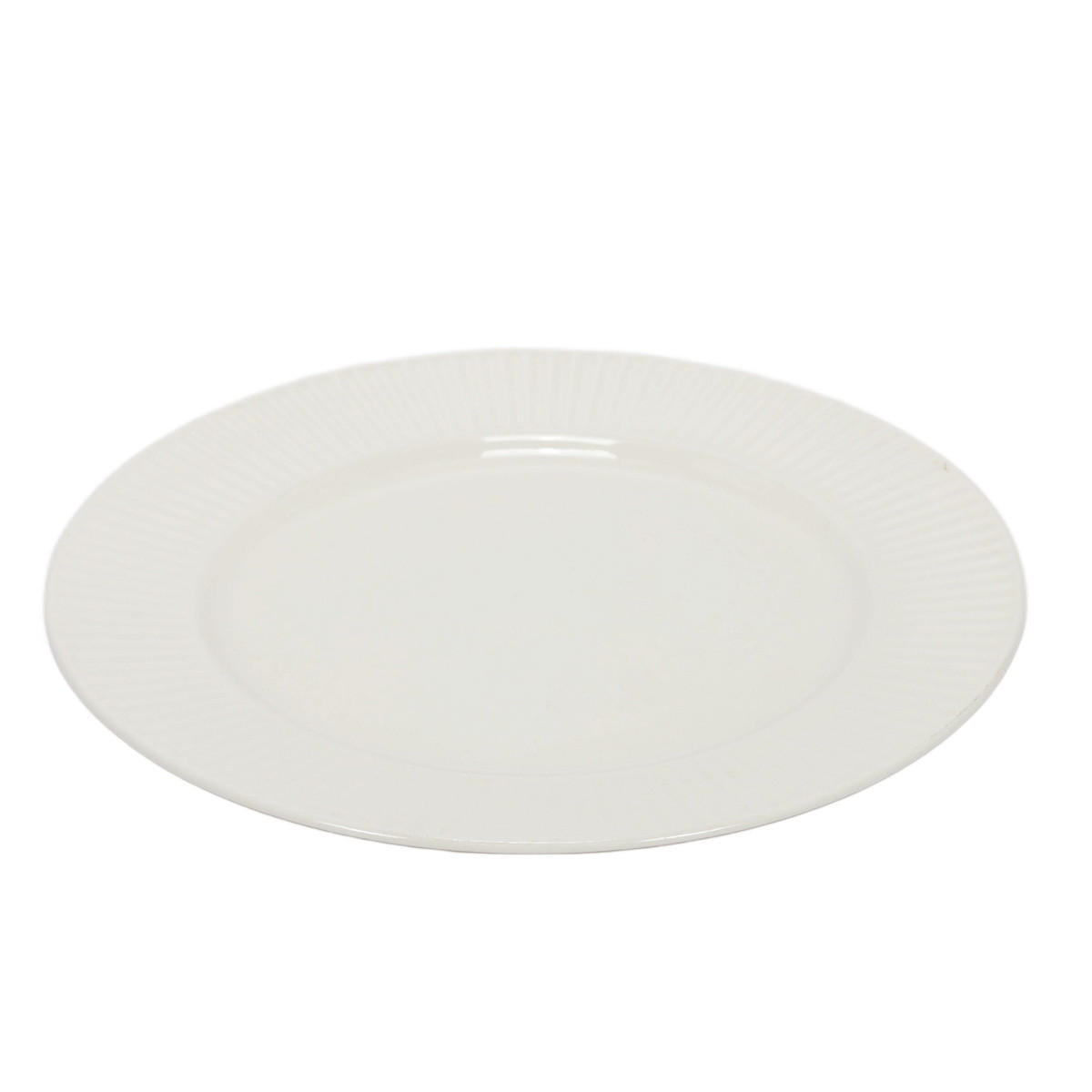 PORZELLANTELLER Weiß 20/20/1,8 cm - Weiß, Keramik (20cm) - Siaki
