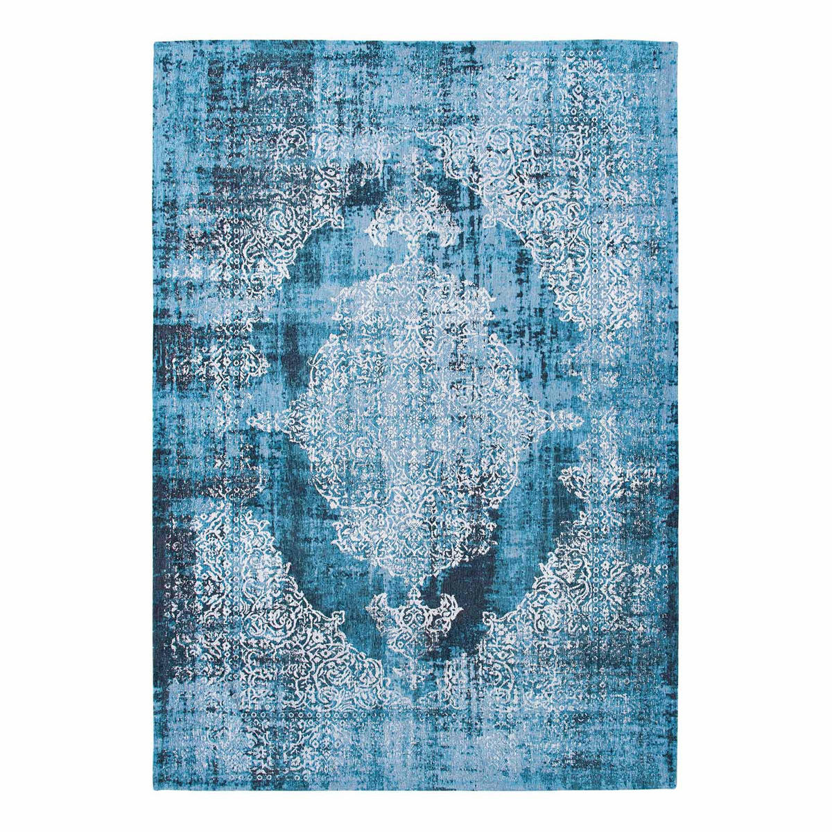 TEPPICH In-/Outdoor Flachgewebe TYPHOON Blau 240 x 340 cm - Blau, Textil (240/340cm) - Novatrend