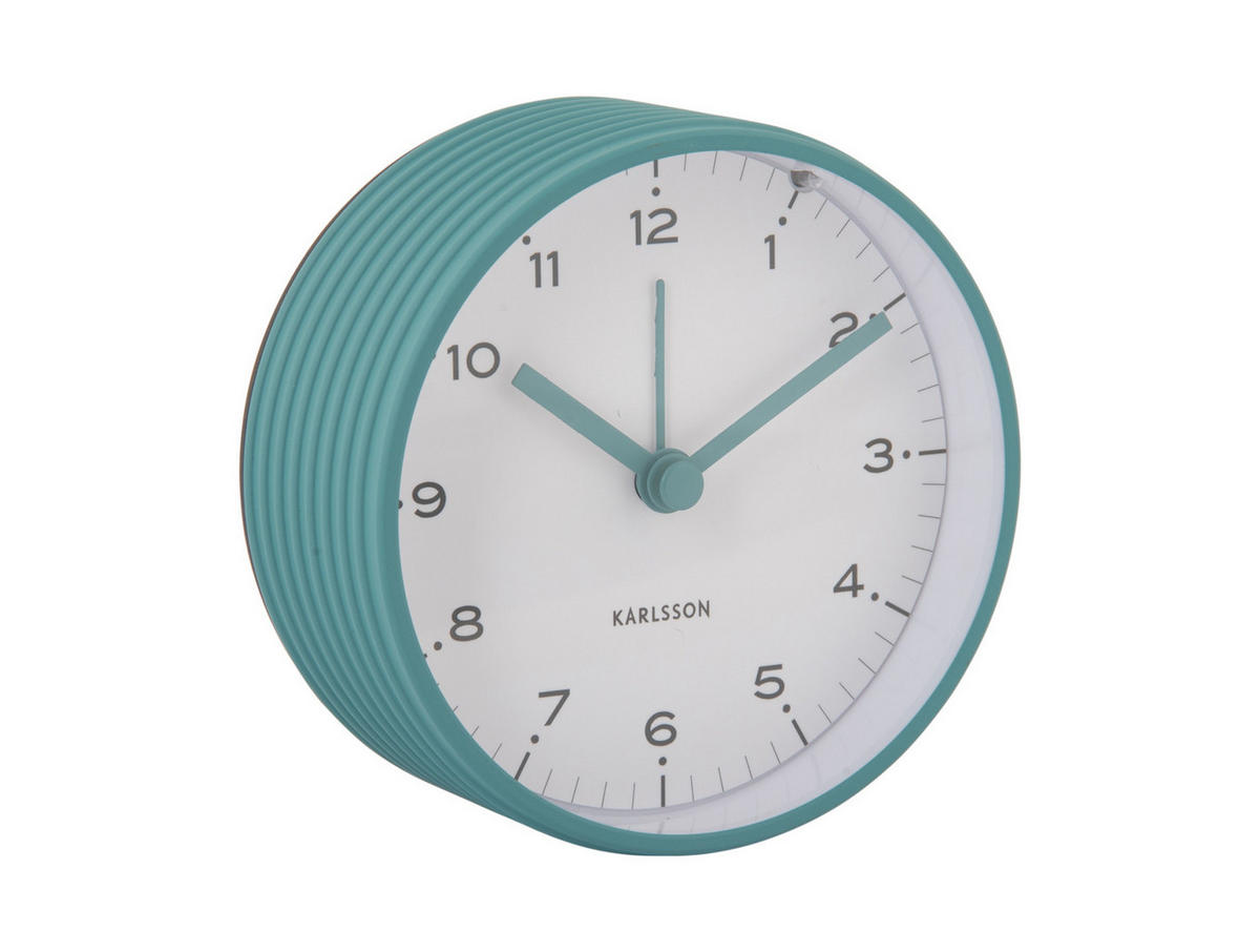 WECKER Circus Rings 9/9/1 cm - Blau, Metall (9/1/9cm) - Karlsson
