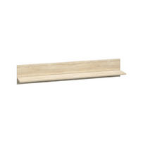 WANDREGAL Castel Sonoma Eiche hell / Sonoma Eiche Trüffel 138 / 21 / 24cm - Braun, Holz/Holzwerkstoff (138/24/21cm) - Feldmann-Wohnen