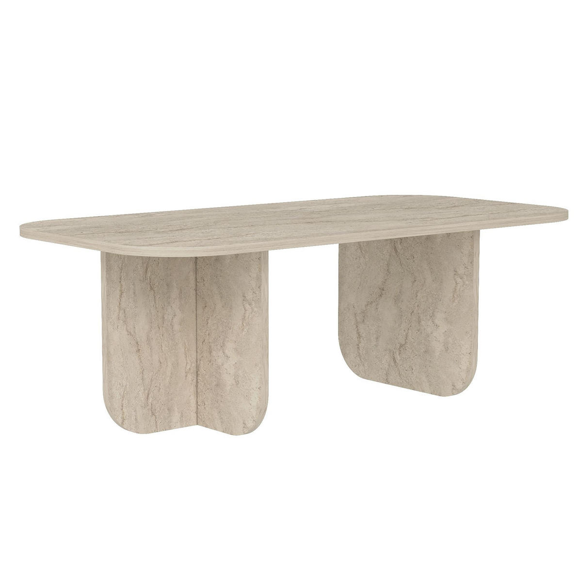 COUCHTISCH becaj beige - Beige, Holz (120/60/41cm) - Habitat Garten