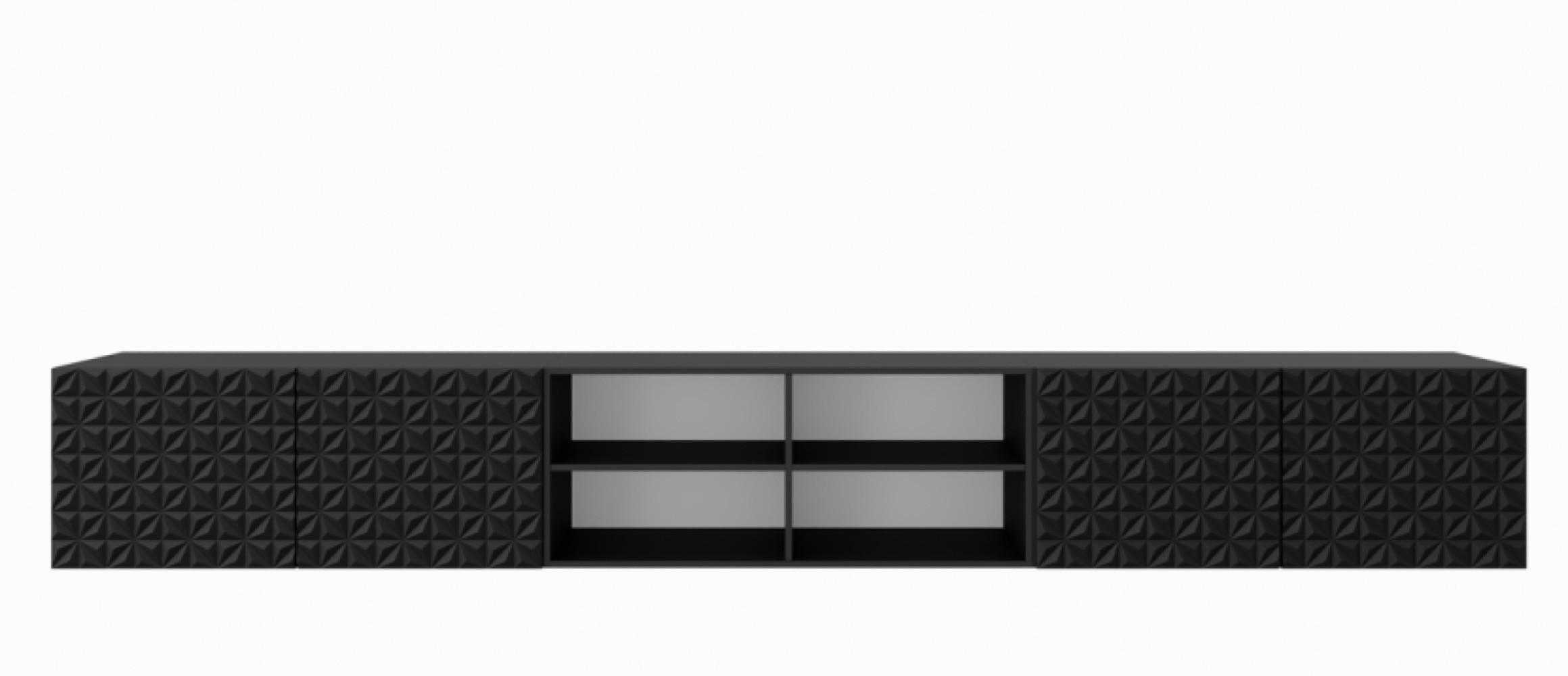 Sepro Meble Tv-Schrank Schwarz 300x41x40 cm
