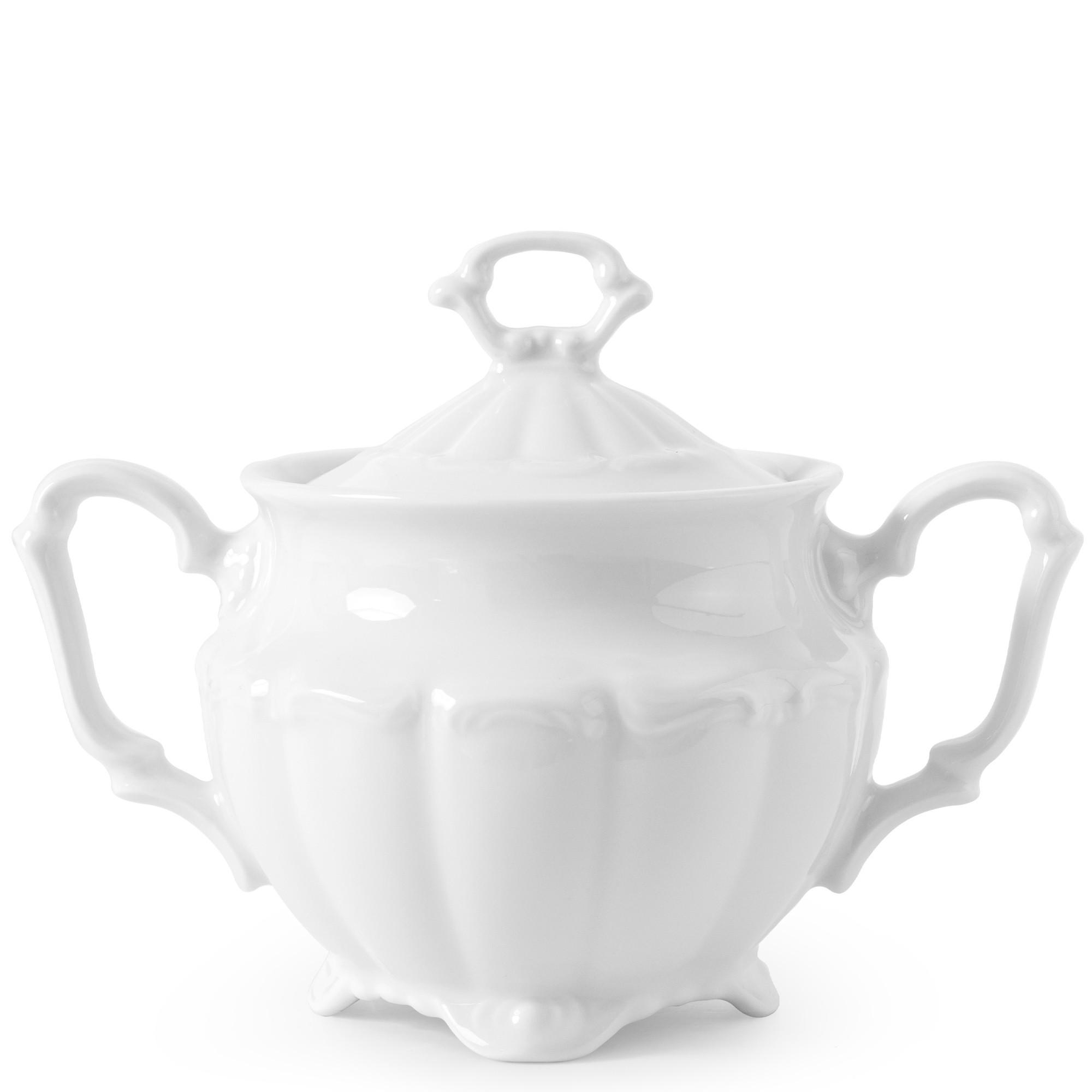 ZUCKERDOSE Chodziez MARIA TERESA - Weiß, Keramik (10/14cm) - KONSIMO®