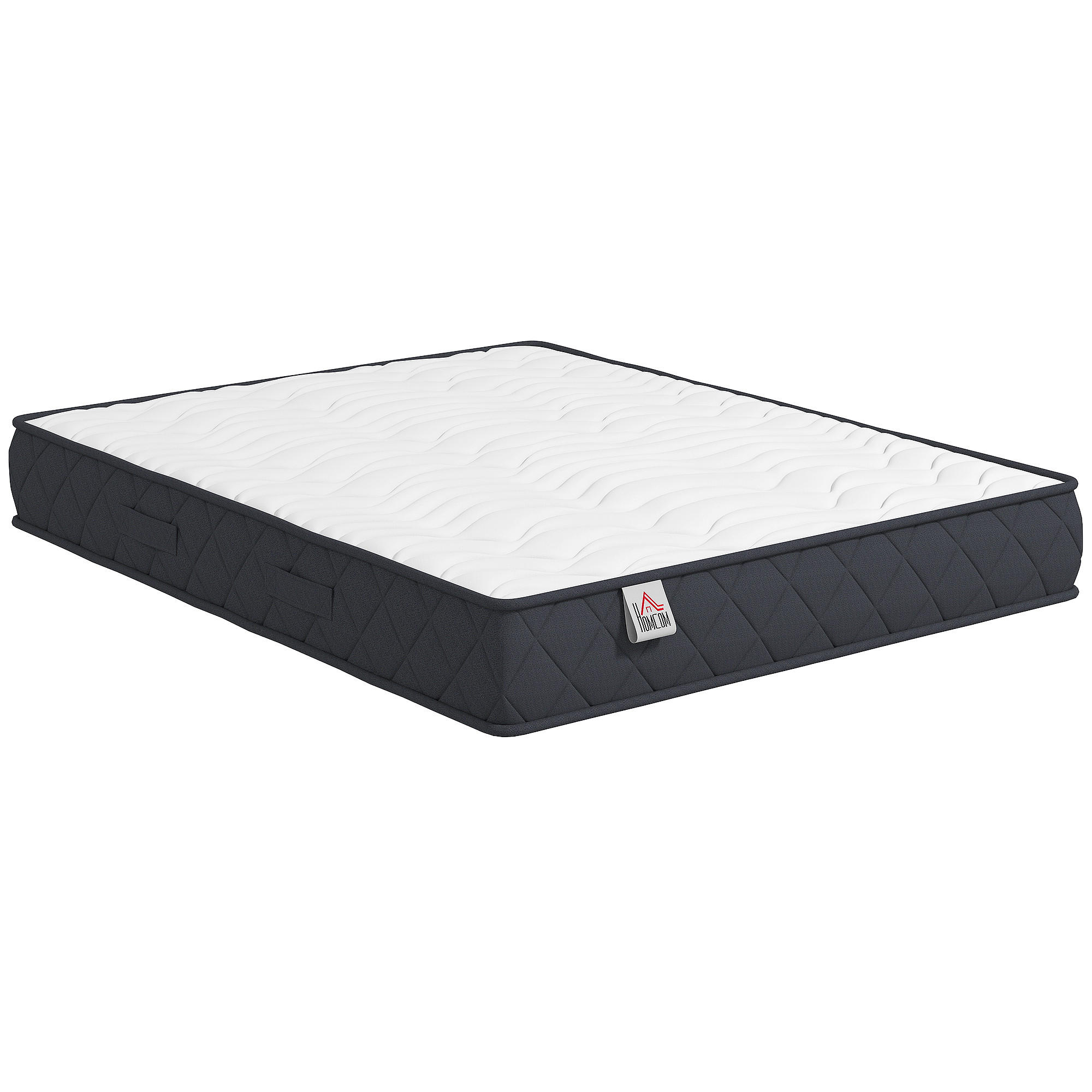 MATRATZE 160/200 cm DE-18539 20 cm Memory-Schaum - Grau, Textil (160/200cm) - ComfortXL