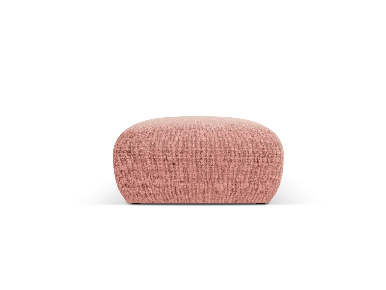 POUF Molino aus Chenille-Stoff rosa - Pink, Textil (75/36/75cm) - Micadoni