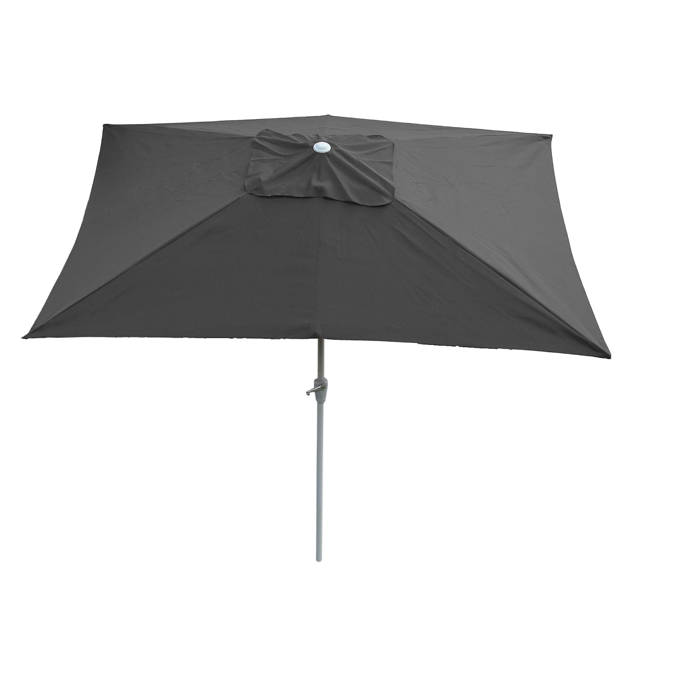 SONNENSCHIRM NEIGBAR Anthrazit - Anthrazit, Textil (192/295cm) - MCW